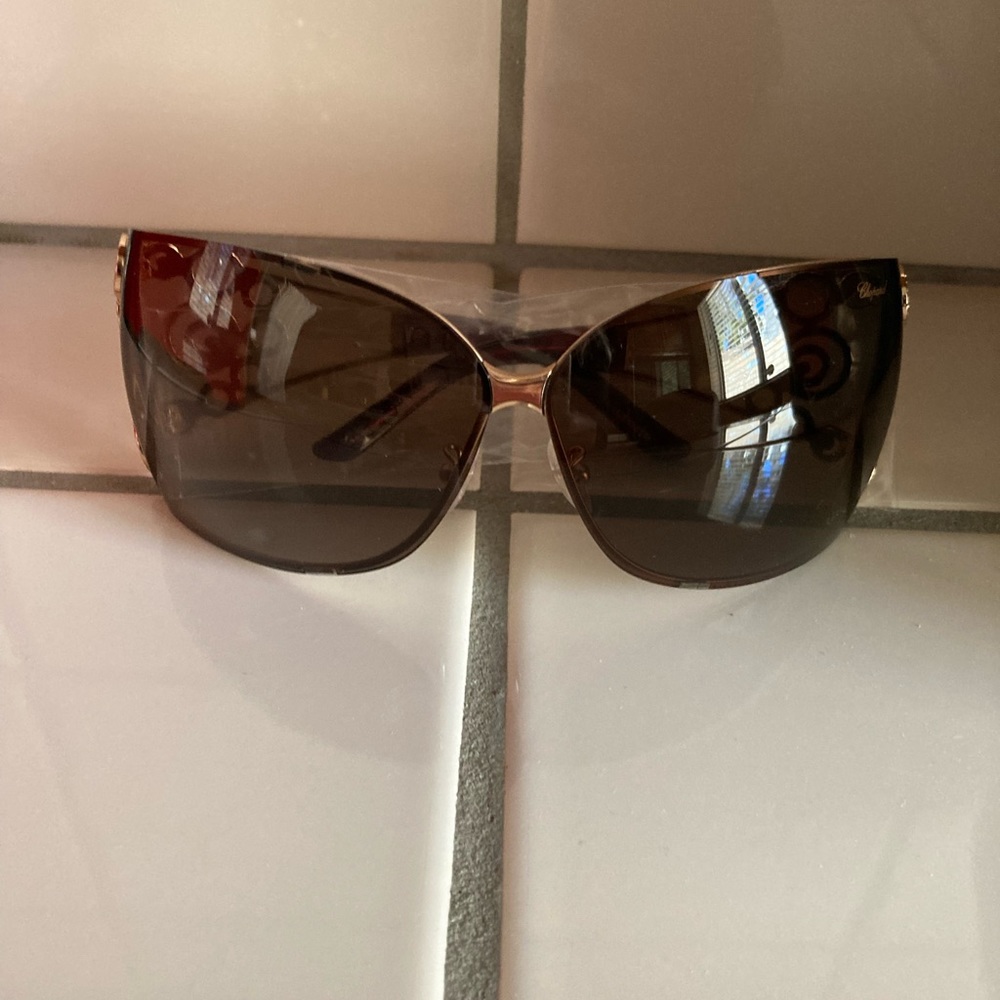 Chopard brown lens sunglasses